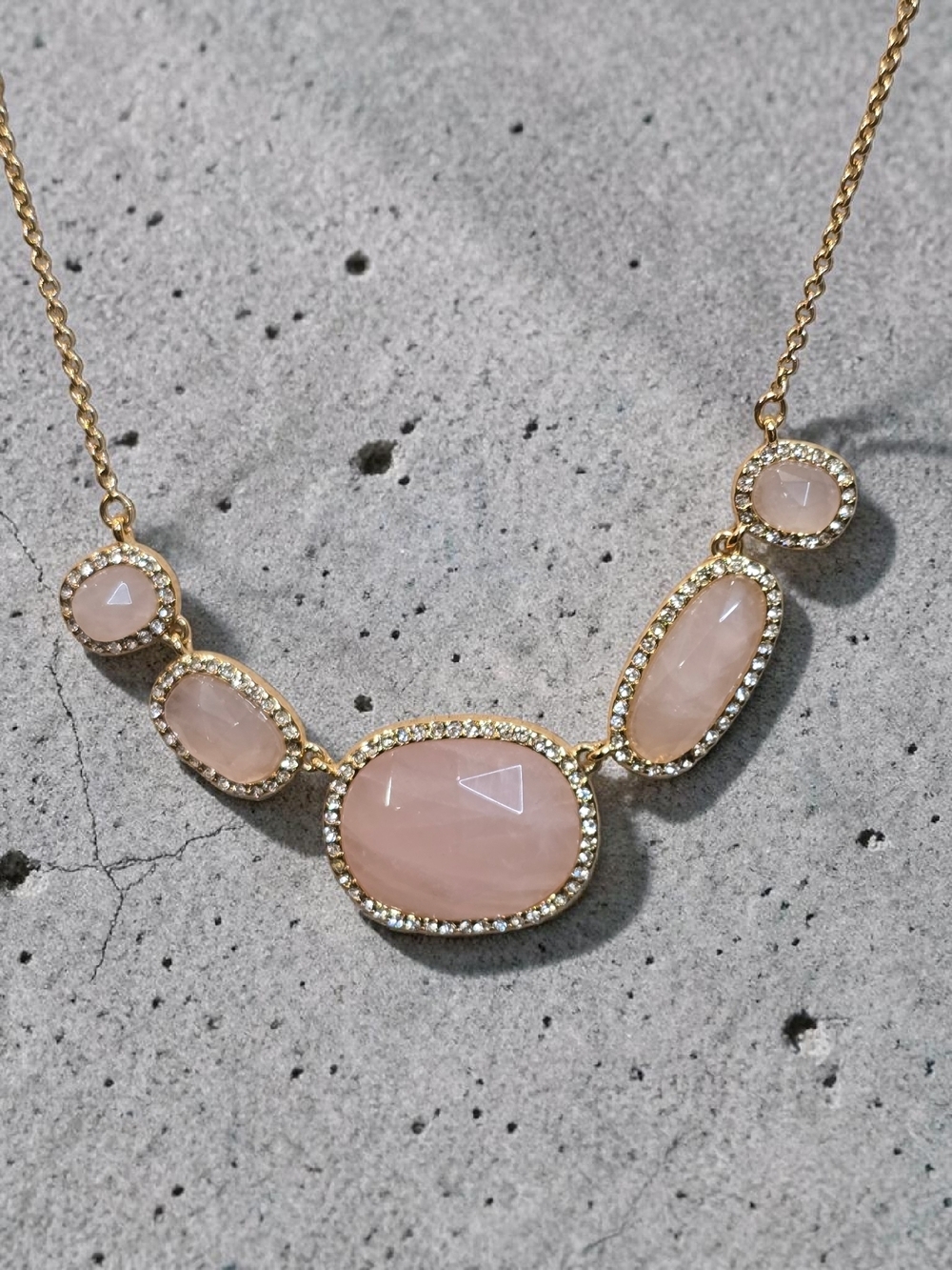 Kate Spade Park & Lex Quarry Gems Necklace